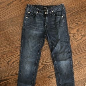 Hudson skinny jeans boys dark blue wash size 10